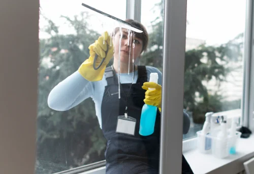 Nettoyage de vitres intérieures et extérieures à Miré